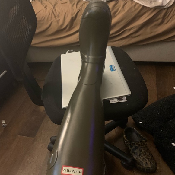 Tall sage color Hunter Rain Boot - Picture 13 of 14